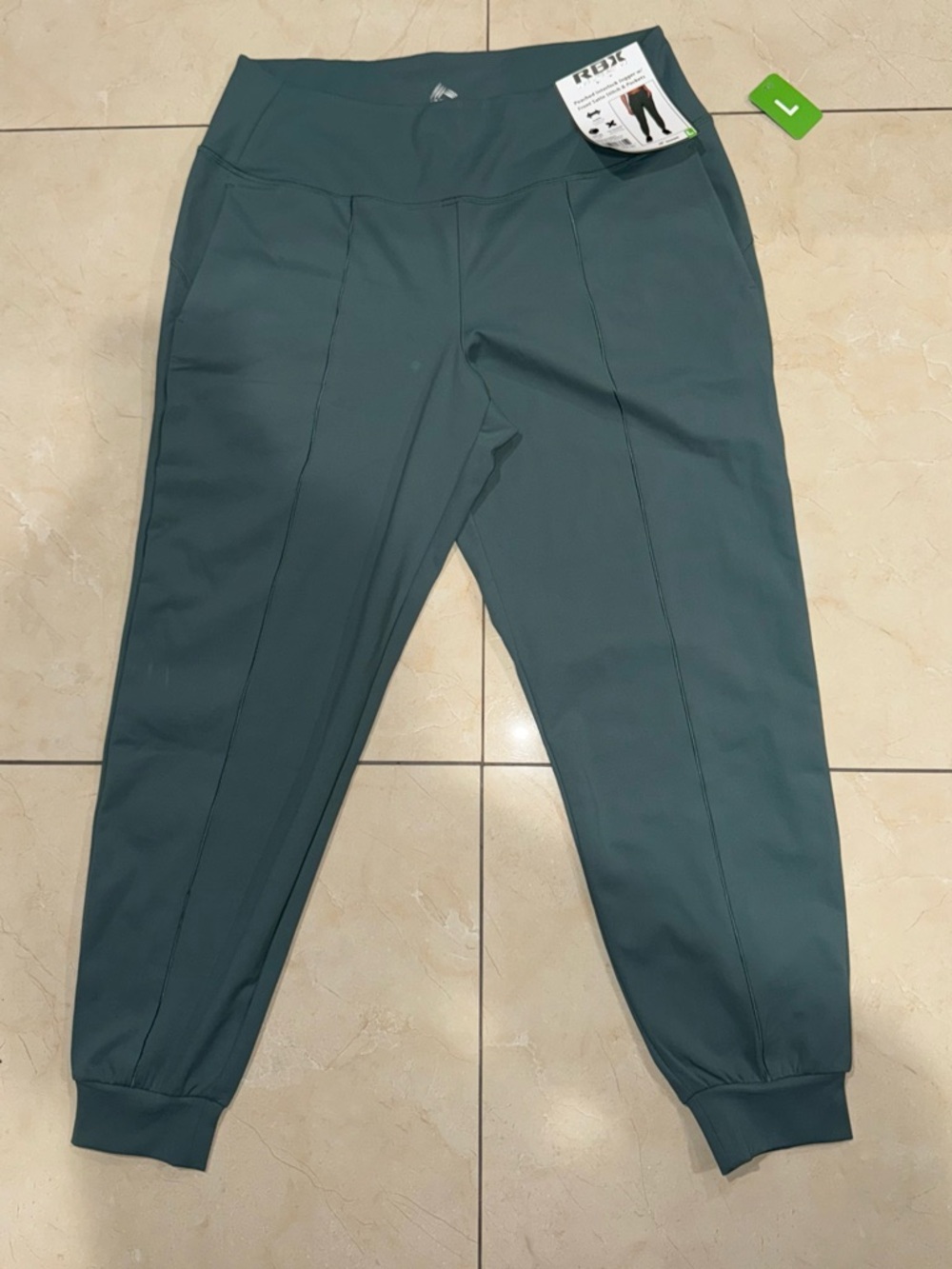 RBX Women's Track Joggers in green